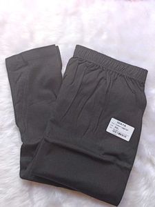 Maya XXL Black Cotton Leggings