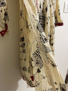 Boho Print Asymmetrical Dress
