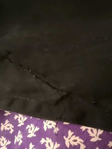 Elegant Burkha Only 1 Flow In Bottom Small Stiche