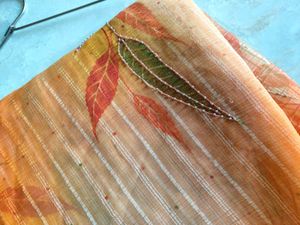 Elegant Orange saree