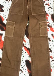 Brown Cargo Pants