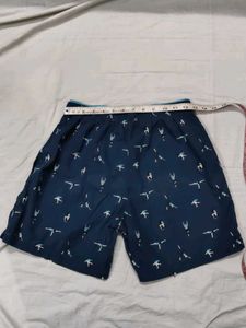 Blue Patterned Boxers