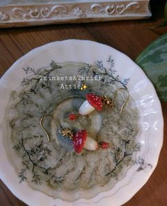 Magical Forest Mushroom Earrings