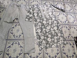 Floral Print Kurta Set