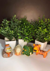 Cute Rubber Animals Toys