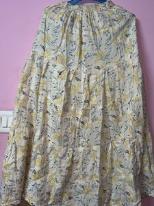 Black Ribbed Ruffle Top