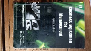 Business Legislation for Management