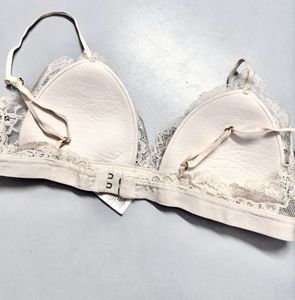 Trendy Lace White Bra