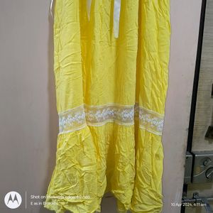 🇮🇳Never Worn Nighty !! Cuddly yellow