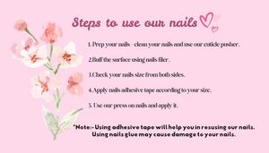 Clawsettenails Fantasy Press-On Nails (Random )