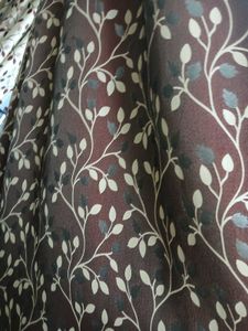 1 Leaf Pattern Curtain