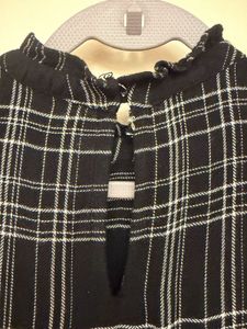 Plaid Sleeveless Top