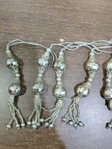 Silver Blouse Danglers