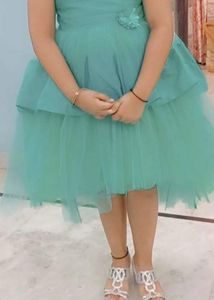 Cute Green Party Dress