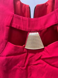 Chic Red Bodycon Dress