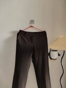 Striped Brown Pants