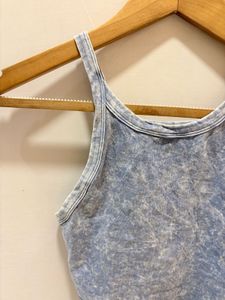 Beautiful Lace Trim Imported Tank Top