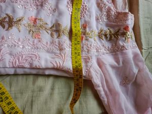 Pink Embroidered Salwar Kameez