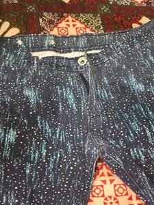 Stylish Patterned Jeans