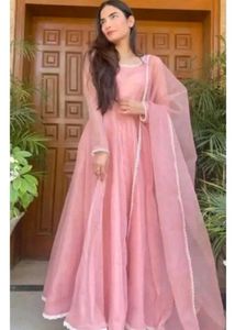 Frock And Dupatta Set