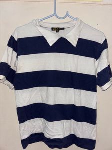 Striped Polo T-Shirt