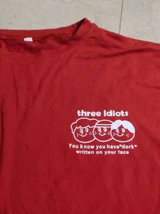 Rust  Three Idiots T-Shirt