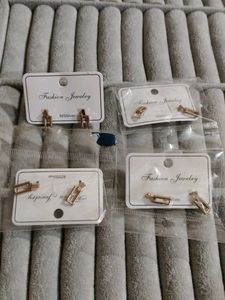 Geometric Drop Earrings