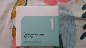 Centella Re-leaf Green Toner Pad