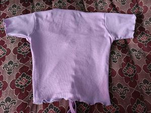 Lilac V-Neck Top