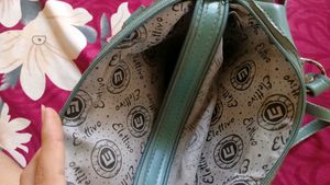 Cute Green Quilted Bow Satchel Bag