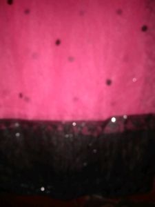 Pink Net Dupatta