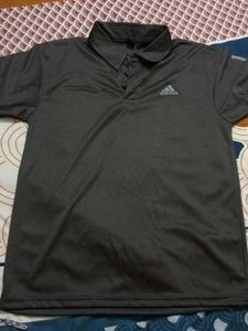 Lycra T Shirt - M Size Coffee Brown