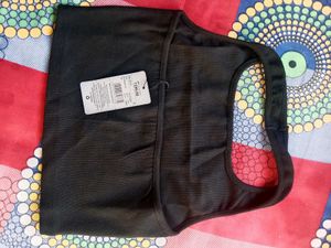 Stylish Black Halter Top