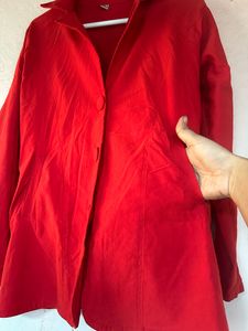 WOMEN WINTER RED COAT/BLAZER FOR