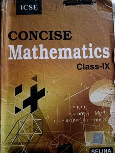 Concise Mathematics Class IX - ICSE
