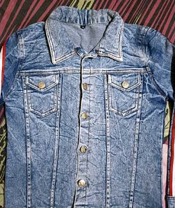 Striped Denim Jacket