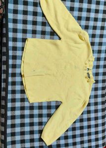 Yellow Long Sleeve Top