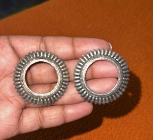 Silver Hoop Earrings