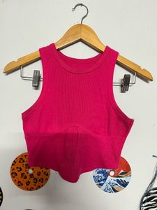Hot Pink Cropped Tank💗