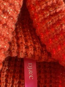 Orange Turtle Neck Sweater