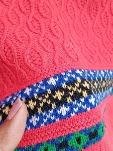 Colorful Knit Sweater