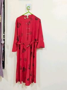 Red Kurti Top