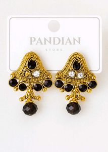 Elegant Gold-Tone Drop Earrings