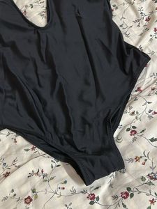 Black Bodysuit Swimsuit One Piece
