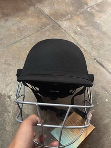 Classic Steel Black Cricket Helmet