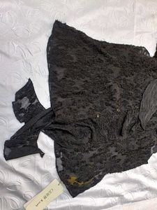 Y2K Textured Ruffle Shirt 🖤