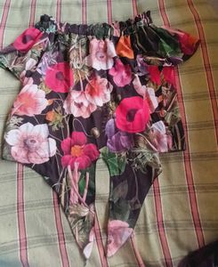 Floral Off-Shoulder Top