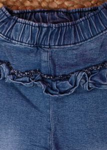 Cute Girl&#39;s Denim Jeans