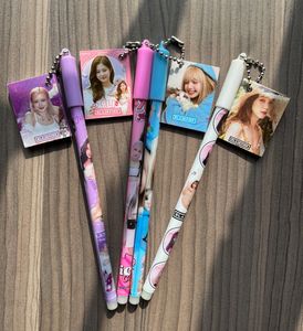 Black Pink Pens With Mini Notebooks