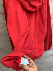 Adidas orignal with tag Red Zip-Up Hoodie